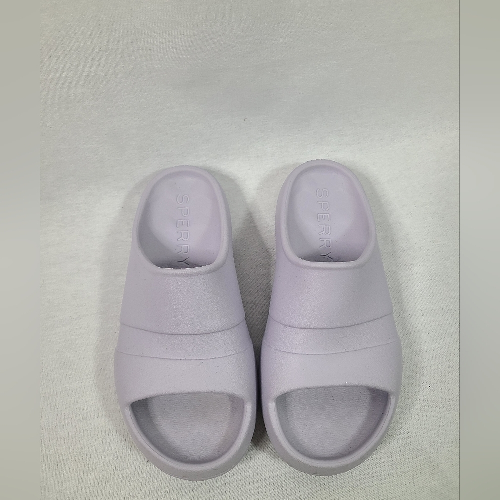 Sperry float slide sandals Lilac purple- Womens size 6